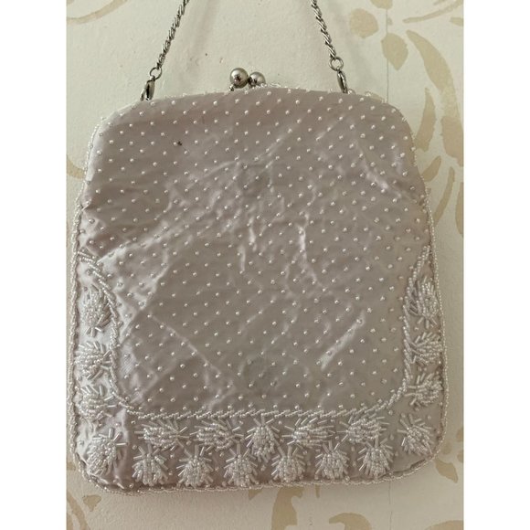 Carlo Fellini Beaded Vintage Beautiful Handbag - Picture 9 of 9